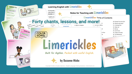 NEW - Color Vowel® Limerickles