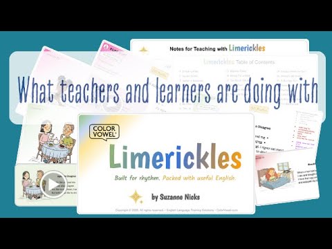 NEW - Color Vowel® Limerickles