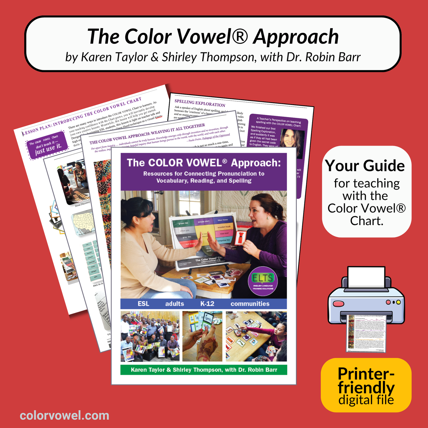 "The Color Vowel® Approach" Digital Book