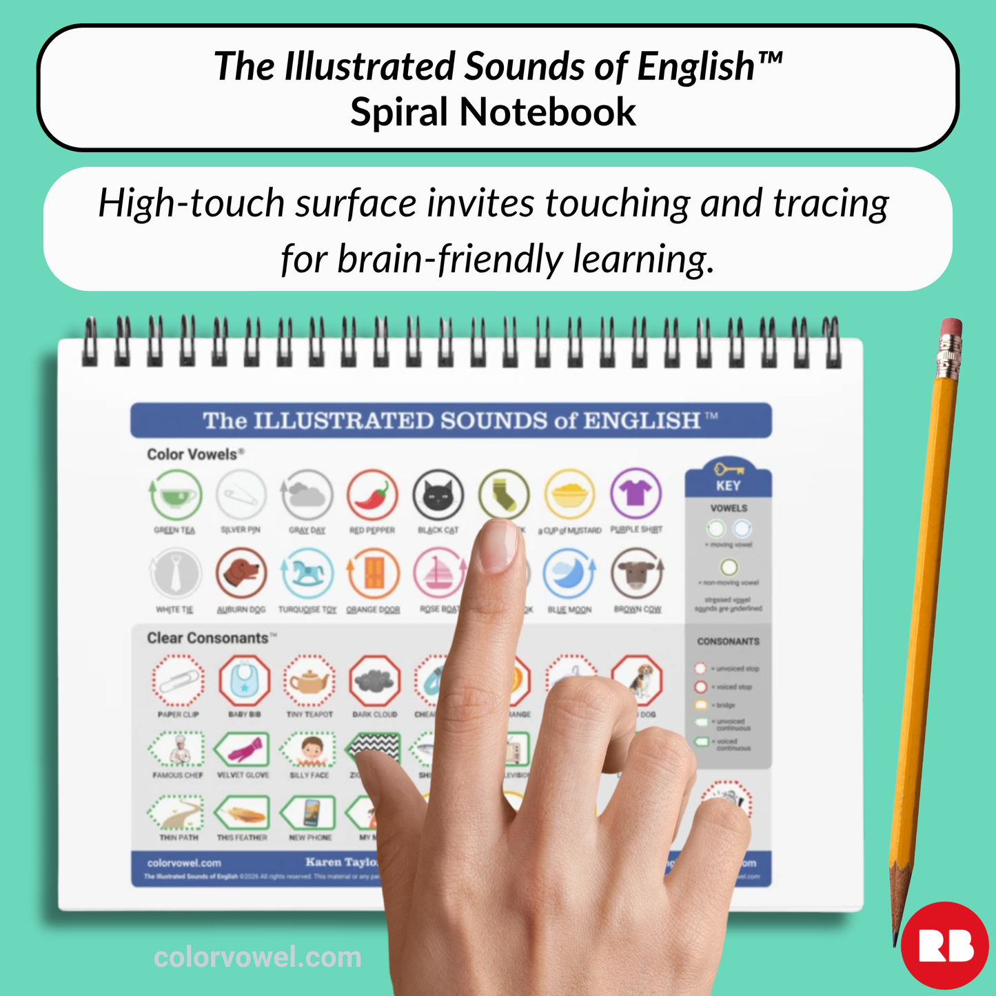 The Interactive Sounds of English™ NOTEBOOK
